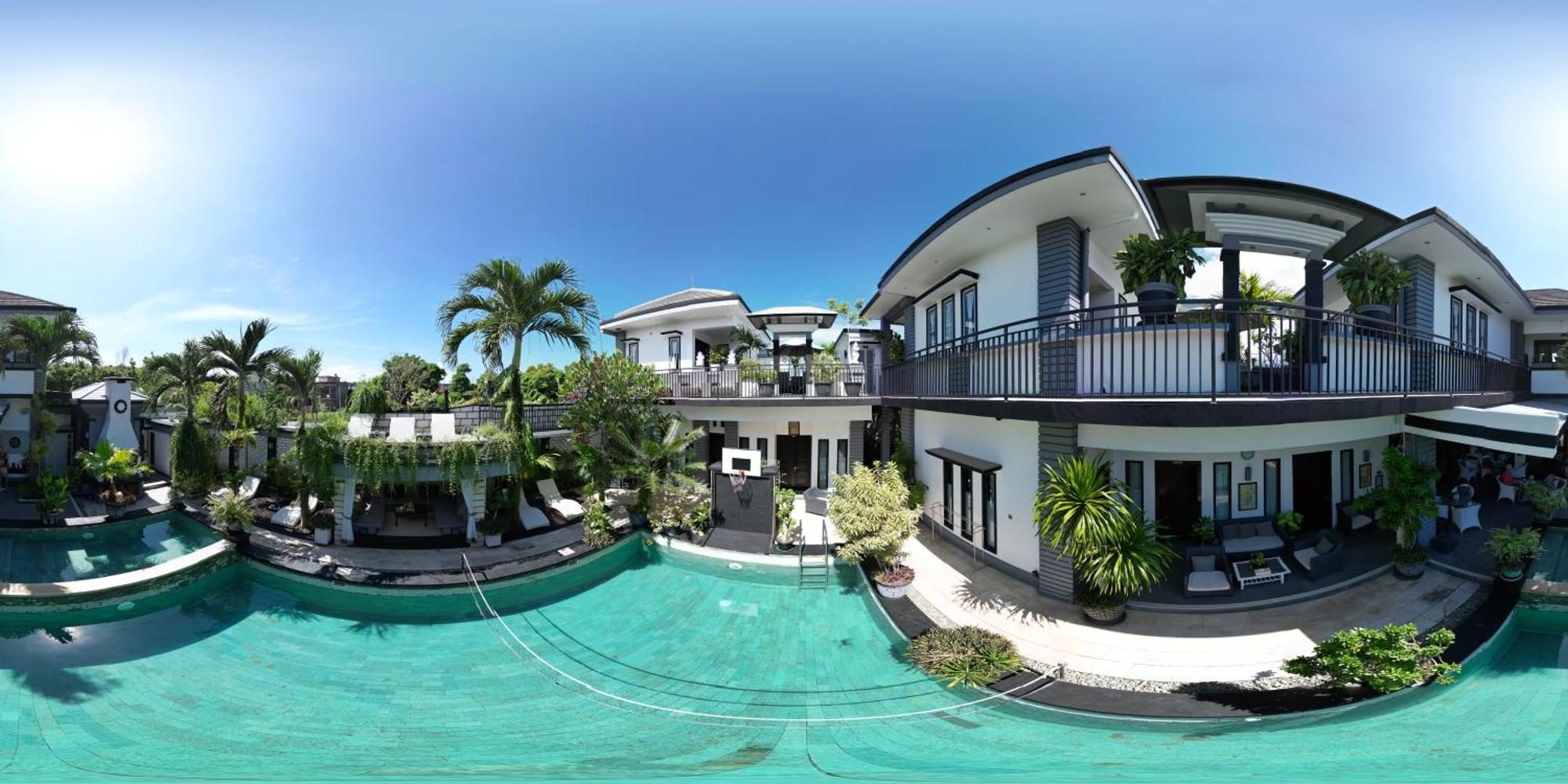 Villa Rumah Putih Abu Abu เซงกีกี ภายนอก รูปภาพ